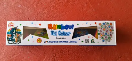 RAINBOW TRICOLOUR FOUNTAIN