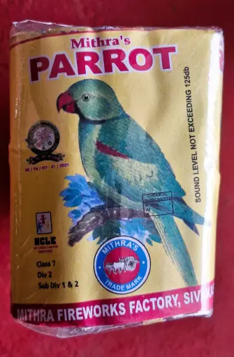 3 1/2” LAKSHMI/PARROT CRACKERS